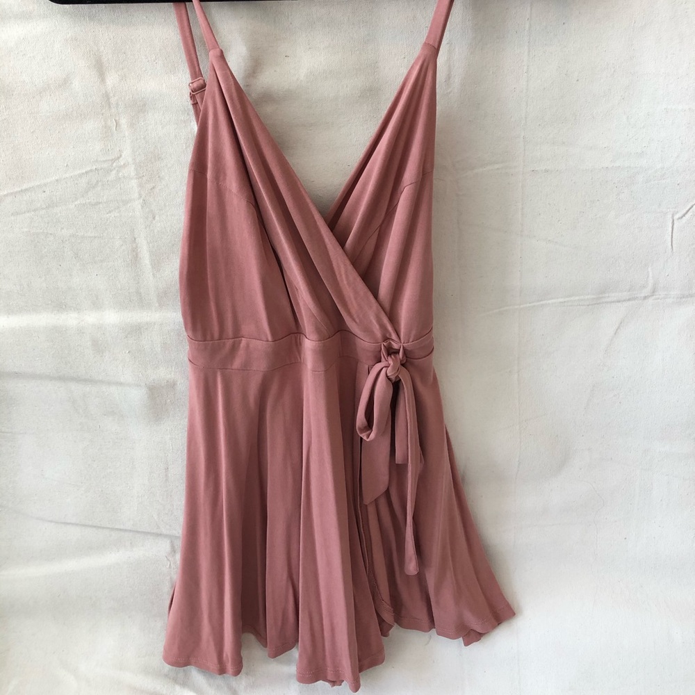 UO “Kimchi Blue” Pink Romper